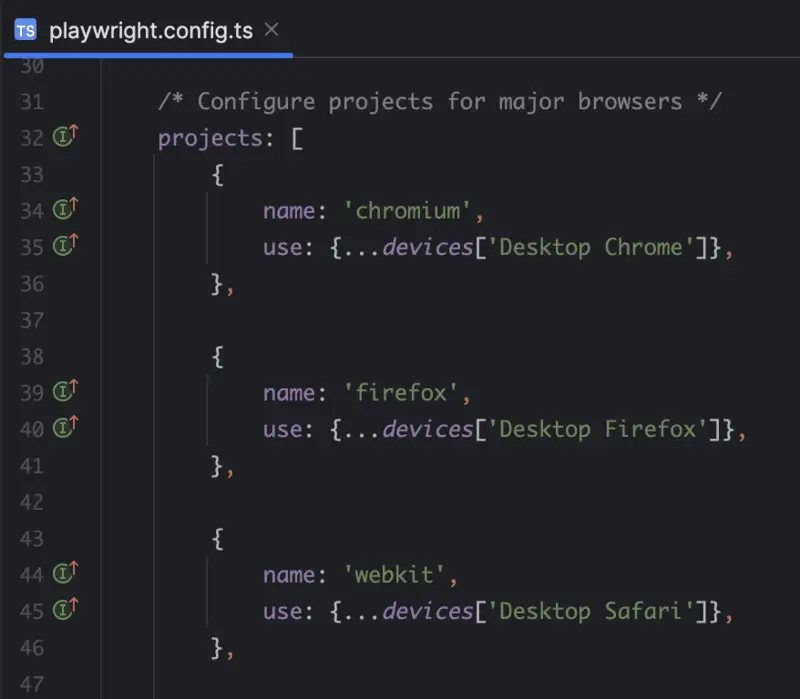 Playwright cross-browser configuration Playwright cross-browser configuration