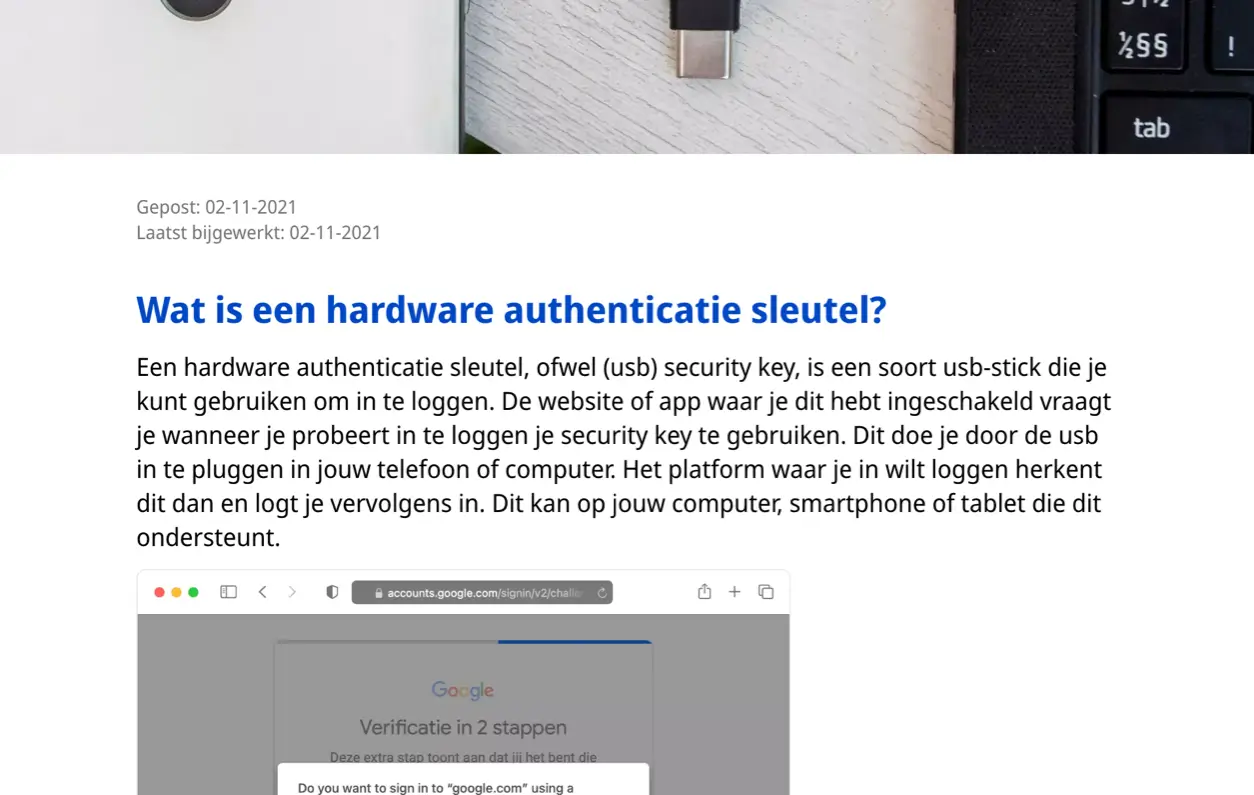 Blog post intended to convey knowledge in a not overly technical language.
