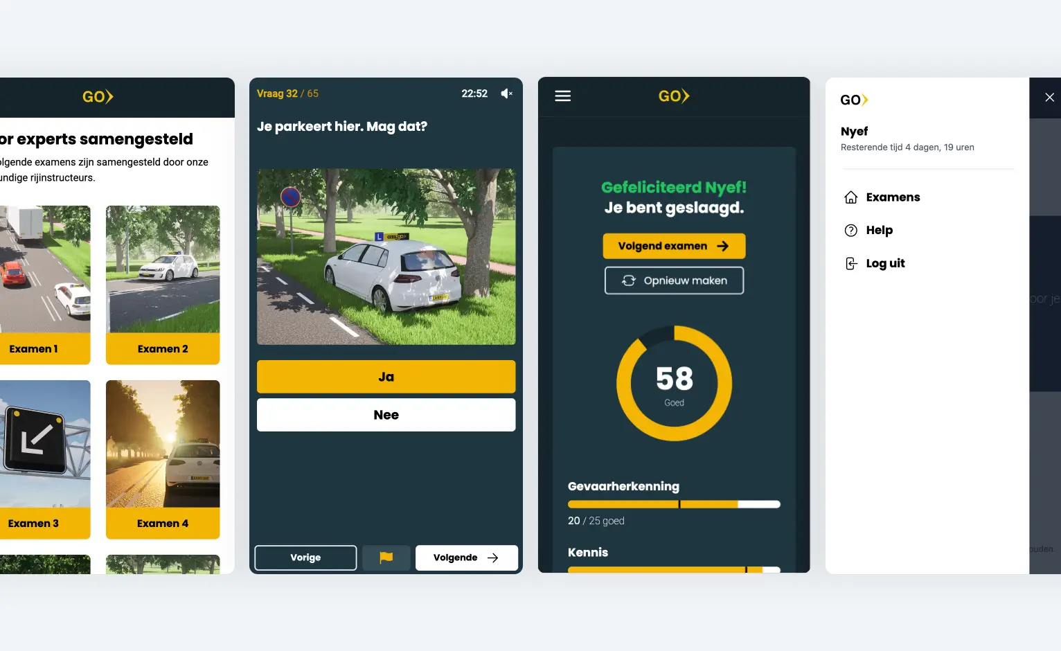 All pages are responsive so the application can be used on mobile devices, including the admin environment.