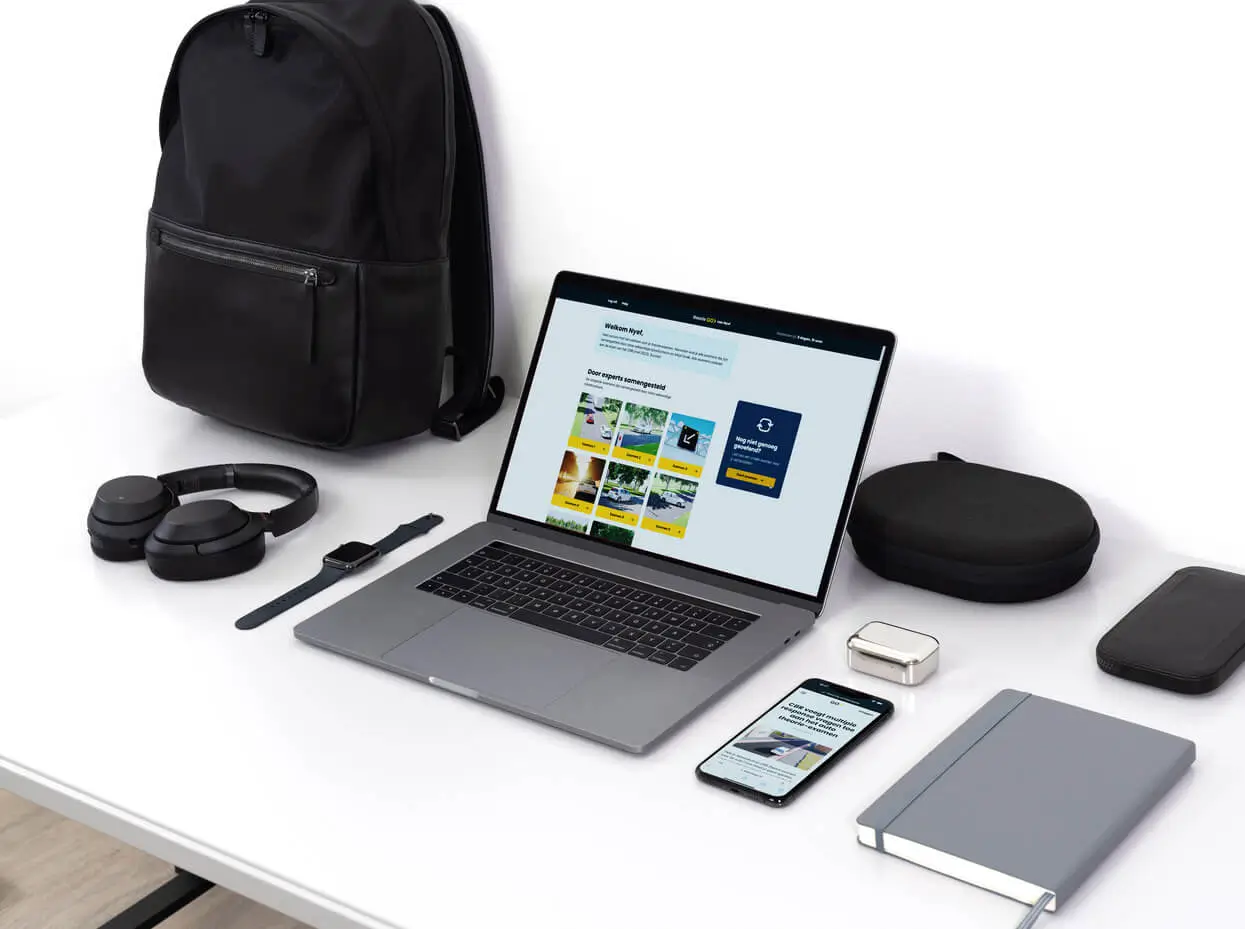 Users need to access TheorieGO on their phone, tablet, and computer.